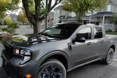 Ford F-Series,Ram,Silverado,GMC Sierra,Toyota Tundra,Tacoma Aluminum Crossbar Roof Rack Rails *After...