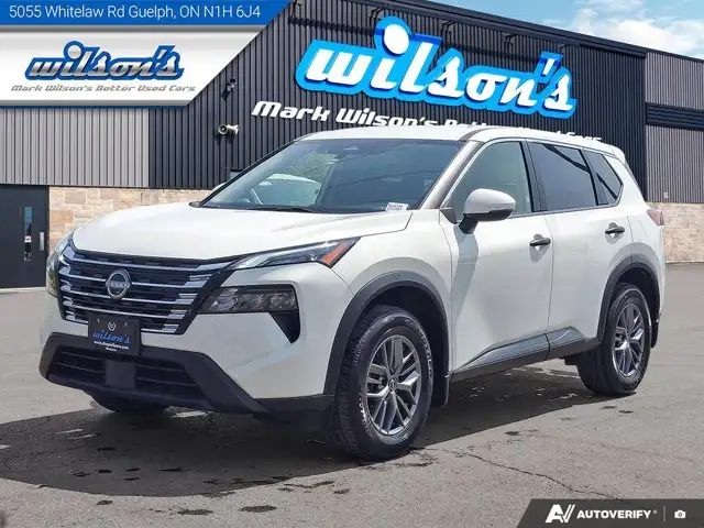 2024 Nissan Rogue S AWD | Heated Wheel + Seats | CarPlay +