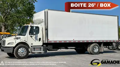 Heavy truck / Camion lourd - # STOCK: C-33073 2015 FREIGHTLINER M2 106 CAMION FOURGON 2015 FREIGHTLI...
