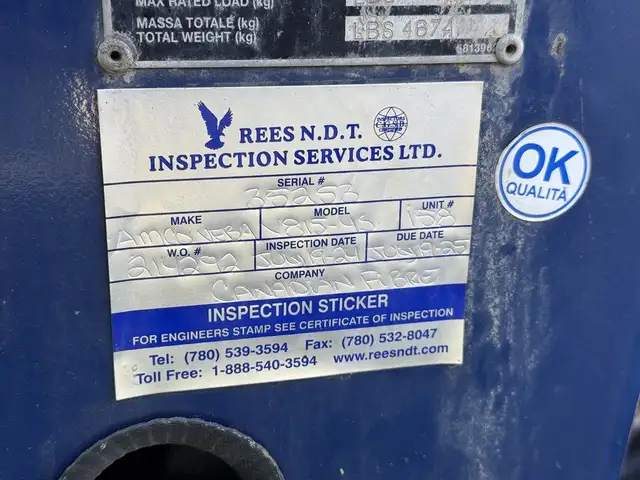 2015 Hino 358 22 Foot Dump Flatdeck with Amco Veba Crane and Air in Heavy Trucks in Regina - Image 33