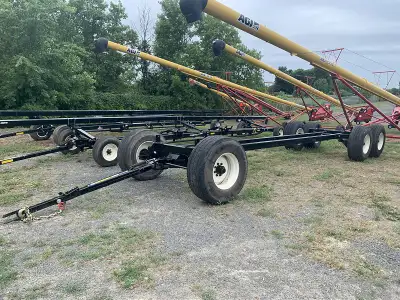 2023 HORST 505 RUNNING GEAR STOCK #A054597 6 WHEEL MODEL 22 TON HEAVY DUTY TANDEM WAGEN GEAR ROCKING...
