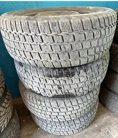 (4) Cooper Snow Groove mounted on steel rims from a Subaru Crosstrek. Dot 2815 lots of tread, good f...