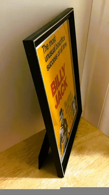 1971 Tom Laughlin Billy Jack Framed Poster in Arts & Collectibles in Calgary - Image 5