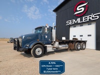 1 Owner!!! 2004 Kenworth T800 Tandem Bed Winch Truck KMS: 455,256 ECM Verified HRS: 11,784 ECM Verif... (image 1)