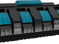 Hipoke DC18SF 4-Ports Charger for Makita 14.4V-18V Lithium-ion B