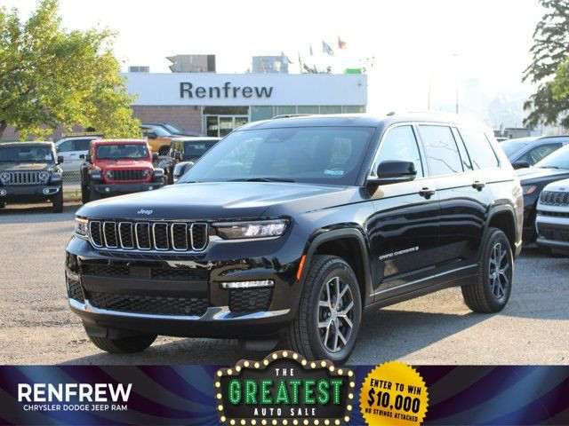 2025 Jeep Grand Cherokee L Limited 4x4, Panoramic Sunroof in Cars & Trucks in Calgary