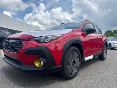 Experience the thrill of driving the brand new 2026 Subaru Crosstrek Onyx, presented in a stunning r...