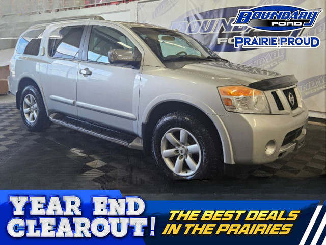 2011 Nissan Armada PLATINUM | 8 PASSENGER | HTD LTHR STS | MOONR in Cars & Trucks in Lloydminster