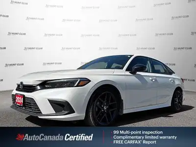 Win a deal on this 2024 Honda Civic Sedan Sport before it's too late. Roomy but easy-moving, its tri...