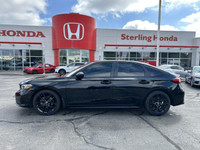 Experience the thrill of the 2025 Honda Civic Hatchback Sport, boasting a sleek Crystal Black Pearl... (image 9)