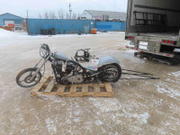 Harley Dragster Racing Bike with Air Shifter , Blown Motor