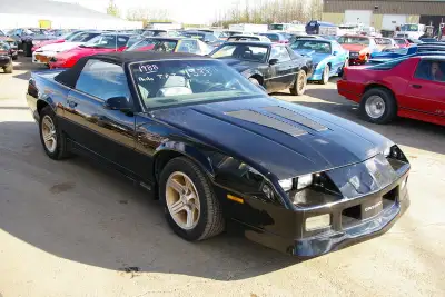 David Ts Camaro & Firebird 302,000 km's Original Black, All options except Leather Interior, New Con...