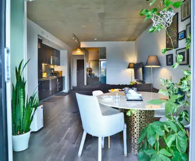 ✨FOR LEASE $2999✨ Stunning 2-bedroom gem in the Heart of Leslieville. This beautifully upgraded unit...