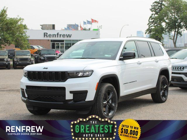 2025 Jeep Grand Cherokee L Altitude 4x4, Sunroof, Remote Start in Cars & Trucks in Calgary