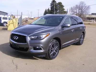 2017 INFINITY QX60/AUTO/AIR/TILT/CRUISE/PL/PW/PM/ALLOYS/CD/DVD/3.5 LITRE/FRONT@REAR SENSORS/HEATED@C...