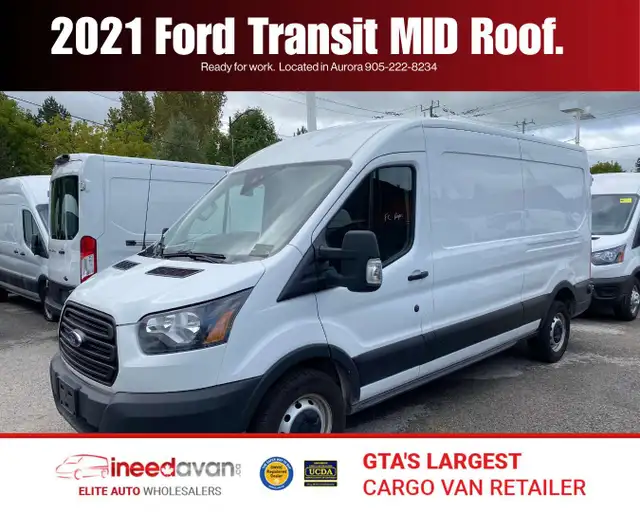 2020 Ford Mid Roof Transit. Work Ready.