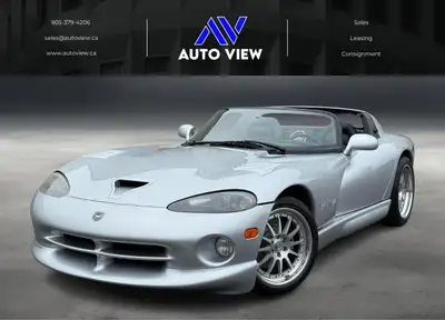 Welcome to Auto View! JUST LANDED!! 1999 Dodge Viper RT/10!! **HRE RIMS** **CLEAN CARFAX** The 1999...