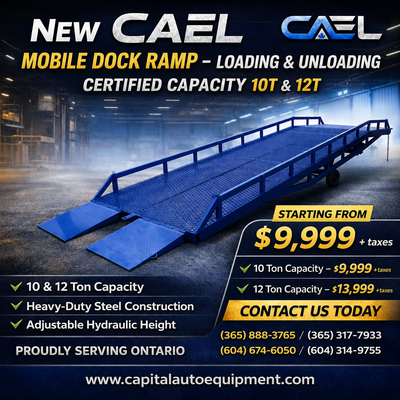 Heavy-Duty Portable Built for Efficient Loading The CAEL Mobile Dock Ramp is engineered for safe and...