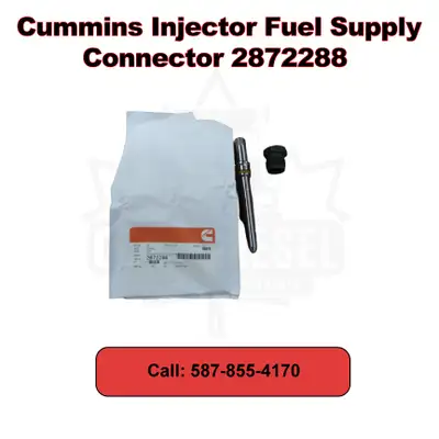 Cummins Injector Fuel Supply Connector 2872288. The Cummins Injector Fuel Supply Connector 2872288 i...
