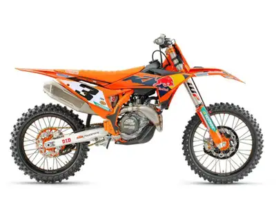 2026 KTM 450 SX-F Factory EditionTEARING AHEAD The 2026KTM 450 SX-F FACTORY EDITION is a limited-run...
