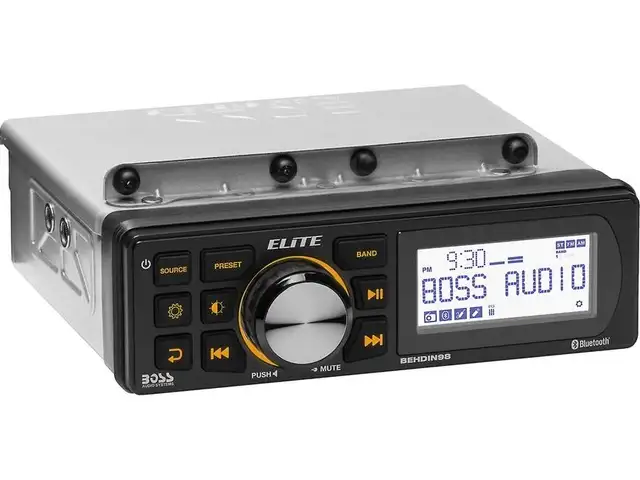 BOSS Audio Elite BEHDIN98 Digital media 1998-2013 HarleyDavidson in Motorcycle Parts & Accessories in City of Toronto - Image 6