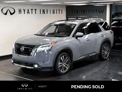 The 2024 Nissan Pathfinder Platinum serves as the ultra-premium flagship of the Pathfinder lineup, f...