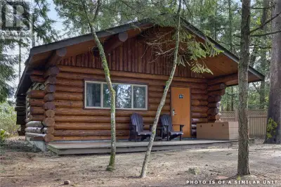 Discover the exceptional opportunity to own a 100% fee simple one-bedroom cabin at Tigh-Na-Mara Seas...