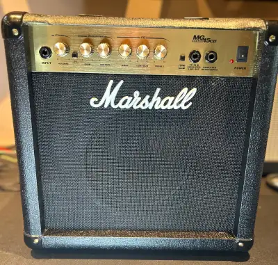 Great little practice amp. Clean channel as well as overdrive with a 3 band eq. Very nice sound and...