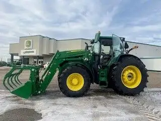 Welcome to Horizon Ag & Turf Location: Horizon Ag & Turf Edmonton West 2024 JOHN DEERE 6R 195 MFWD T...