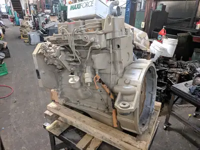 We rebuilt this 4B-390 Cummins engine for our customer, We can rebuild your engine for you in a coup...