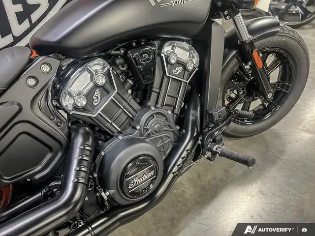 2022 Indian Motorcycle Scout(R) Bobber ABS Black Metallic in Street, Cruisers & Choppers in Calgary - Image 11