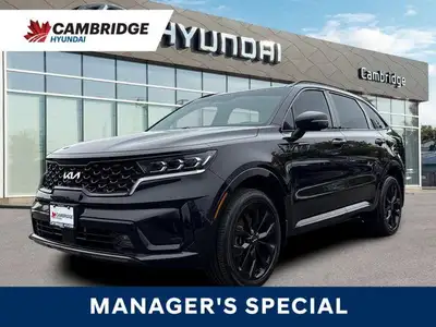 *2022 Kia Sorento SX Turbo | AWD | 20 Black Alloy Wheels | Pano Sunroof* *Experience premium versati...