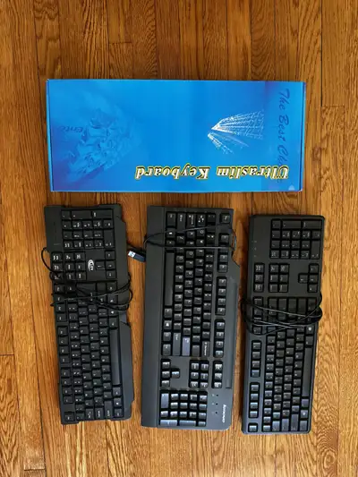 Computer wired keyboards and mice, View more
