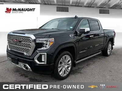 Unleash the power and capability of this 2021 GMC Sierra 1500 Denali Crew Cab. This premium pickup b...