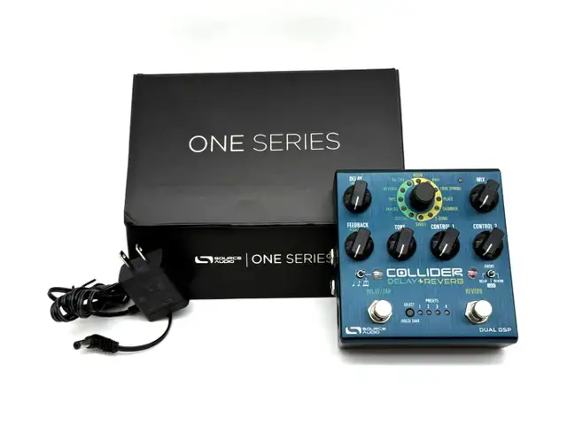 Collider Delay + Reverb Dual DSP Pedal - $39964656288255105120