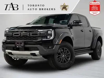 This 2024 Ford Ranger Raptor is a local Ontario vehicle that combines exceptional off-road capabilit...
