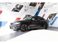 2016 BMW M2 3.0L I6 RWD 7-Speed Automatic EXTERIOR - BLACK SAPPHIRE METALLIC INTERIOR - BLACK/BLUE S... (image 4)
