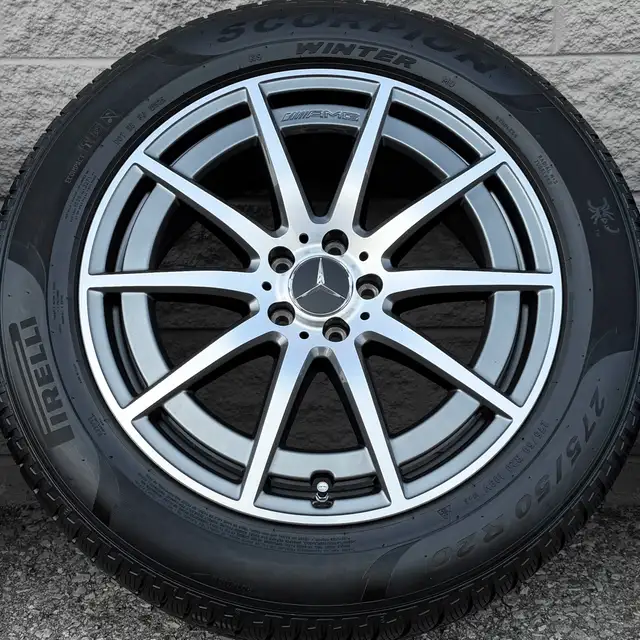 (99%) 4x MB GLE 53 | 63s AMG 20" OEM Winter Wheels Package in Tires & Rims in City of Toronto - Image 5