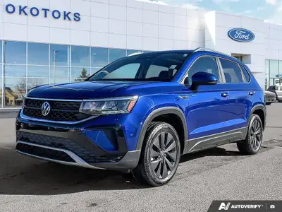 Our 2024 Volkswagen Taos Comfortline is built to boost your confidence in Blue! Powered by a TurboCh...