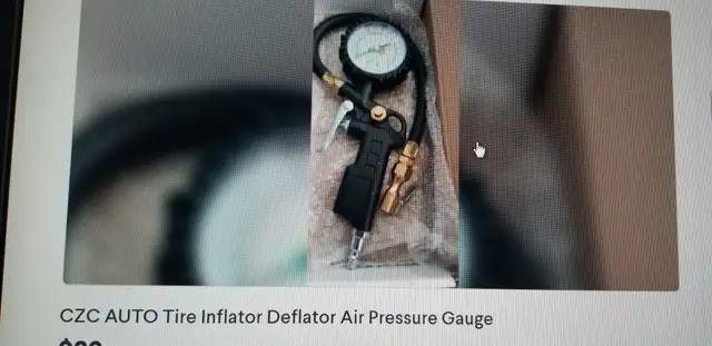 CZC AUTO Tire Inflator Deflator Air Pressure Gauge in Tires & Rims in City of Toronto - Image 2