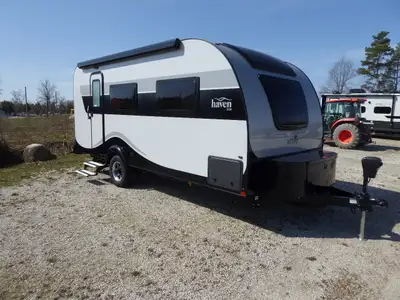 2026 NuCamp Haven 220 Price $67,495 Floor Plan Features Length: 23’1” Weight: 3838 Sleeps: Queen, Di...