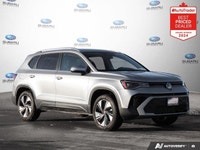 New Price! CARFAX Canada One Owner CARFAX Canada No Reported Accidents Silver 2025 Volkswagen Taos C... (image 6)