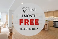 For a limited time, receive 1 month of free rent!* *Select suites only. Some conditions apply. Price... (image 1)