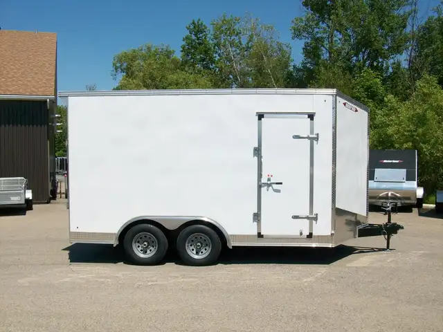 2025 Weberlane cargo 8'.6'' x 14' v-nose 2 essieux 5200lb. CONTR in Cargo & Utility Trailers in Laval / North Shore - Image 5