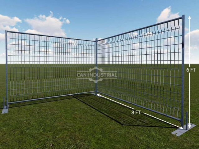 Temporary Fence Panels- Safety Wire Fast  Fence REDUCED PRICES in Decks & Fences in Mississauga / Peel Region - Image 2