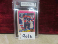 Graded Wayne Gretzky Edmonton Oilers Hockey Card