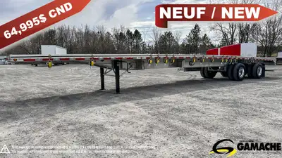 Trailer - # STOCK: R-35337 2024 MAC 53' FLAT BED ALUMINIUM THE VEHICLES ARE LOCATED AT: 609 PRINCIPA...