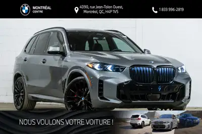 *English below* *Français:* Ce BMW X5 xDrive40i 2024 affichant 25 121 km, provenant d'un seul propri...