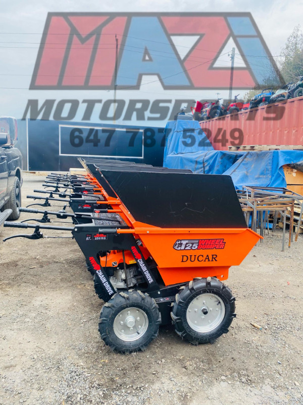 Ducar T25 power wheelbarrow Gas 4x4  wheel  dumper motorized in Other in City of Toronto