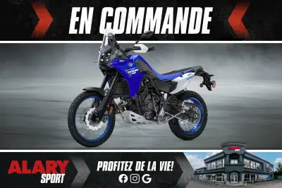 Alary Sport Cette MOTOCYCLETTE YAMAHA TÉNÉRÉ 700 2026 est disponible DÈS MAINTENANT! Contactez-nous...